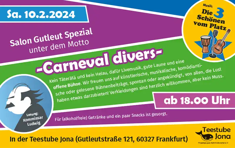 Teestube Jona Carneval divers